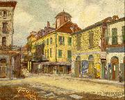 William Woodward St. Louis and Chartres Streets Germany oil painting artist